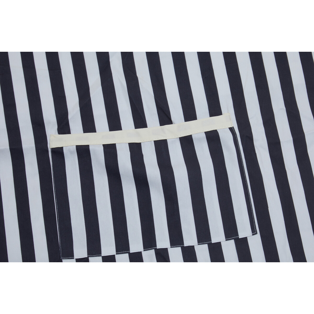 Cotton Apron in Stripe black, SO'HOME