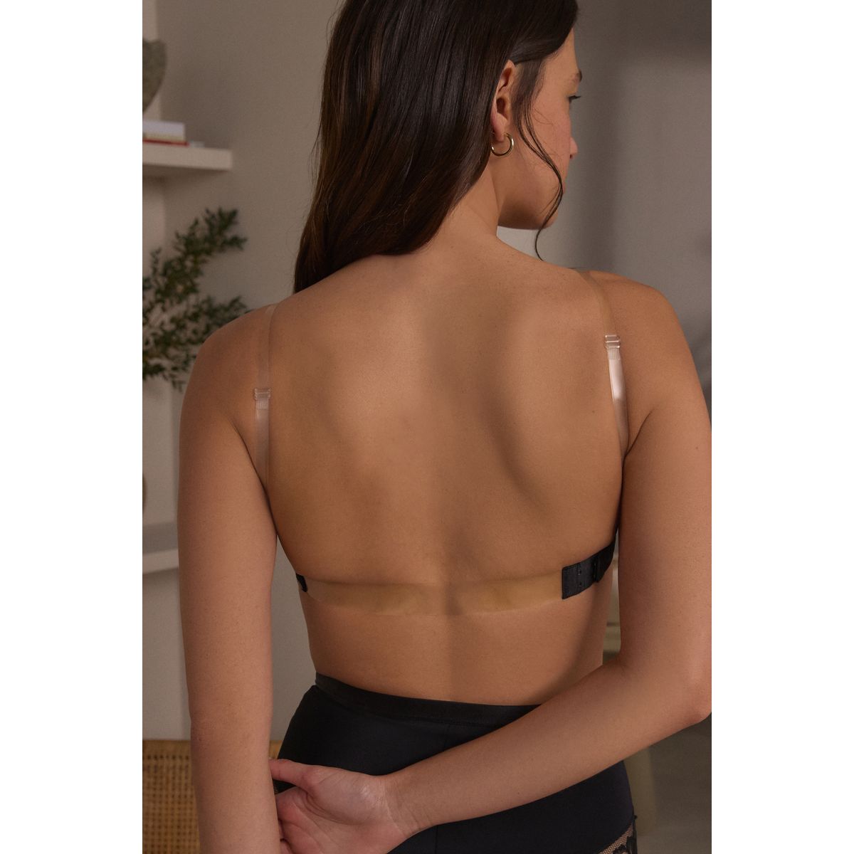 Soutien-gorge sans bretelles noir, NEXT