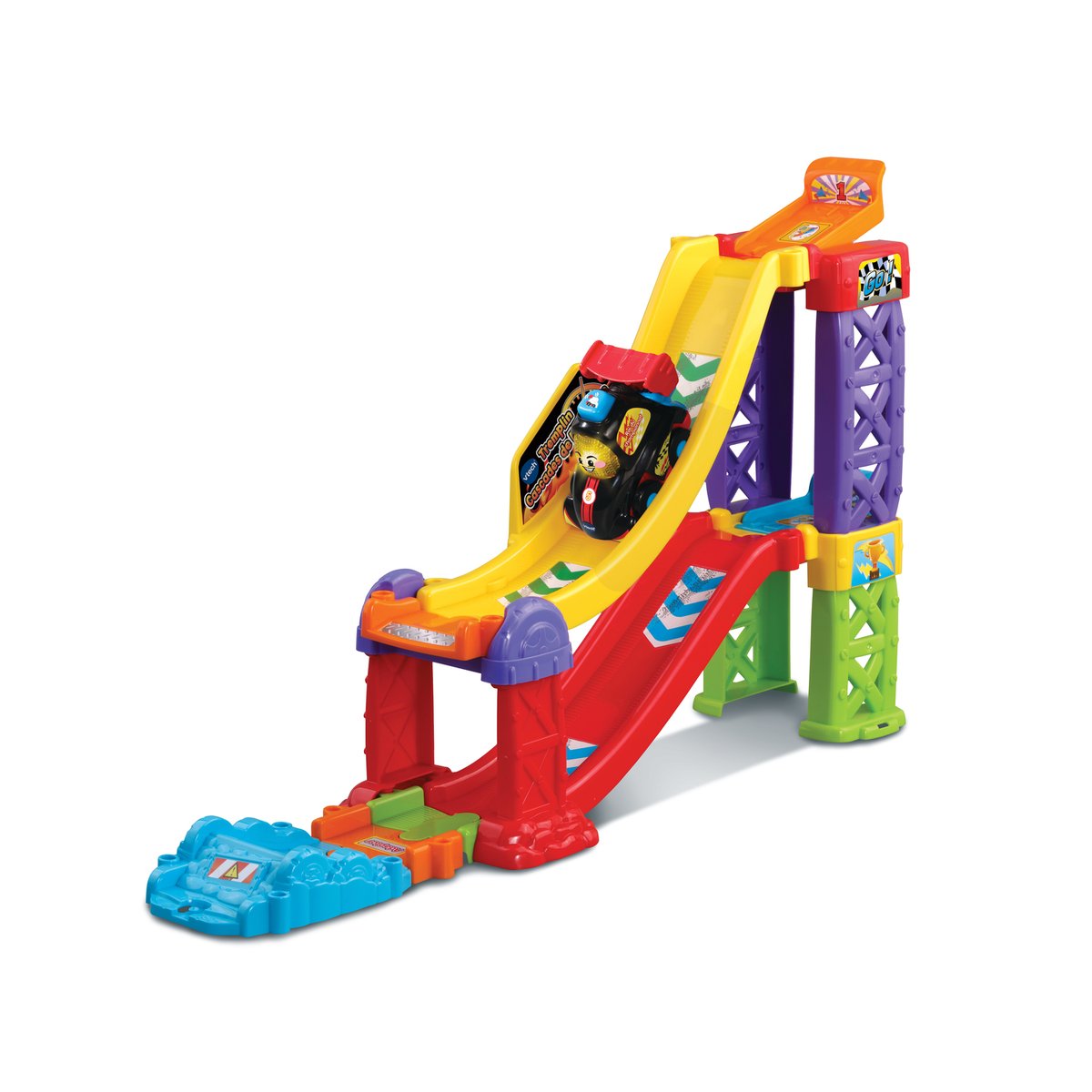 Tut tut bolides - tremplin cascades de l'extreme (+lucas, roi du championnat) couleur unique, VTECH