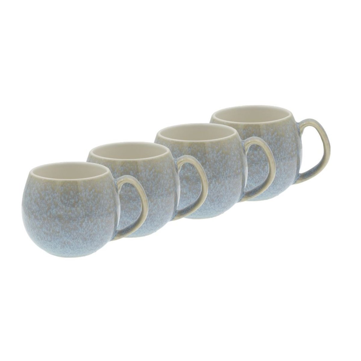 Lot de 4 tasses, BOREA bleu, ARTIME