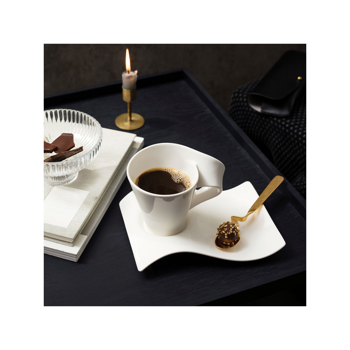 Plateau Party Moyen NEWWAVE blanc, VILLEROY & BOCH