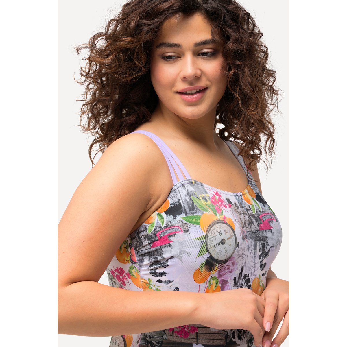 Maillot de bain avec bonnets souples vanille, ULLA POPKEN