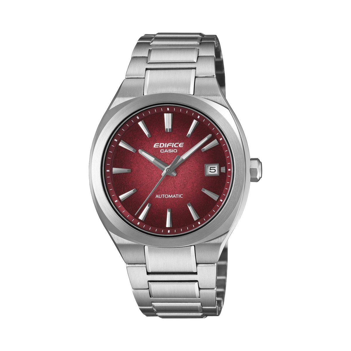 Montre Analogique EDIFICE argenté rouge argenté, CASIO