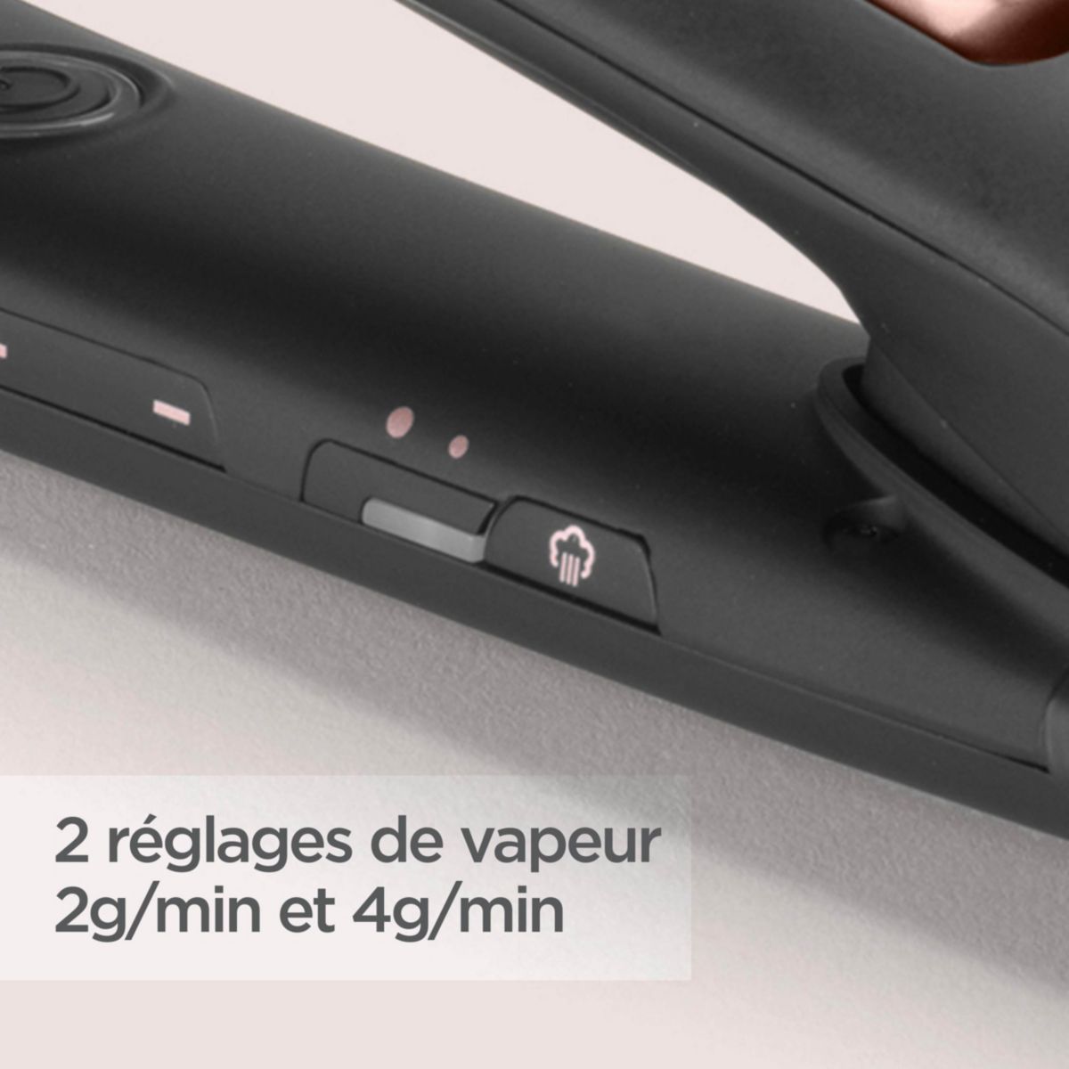 Lisseur vapeur Steam Radiance ST596E couleur unique, BABYLISS