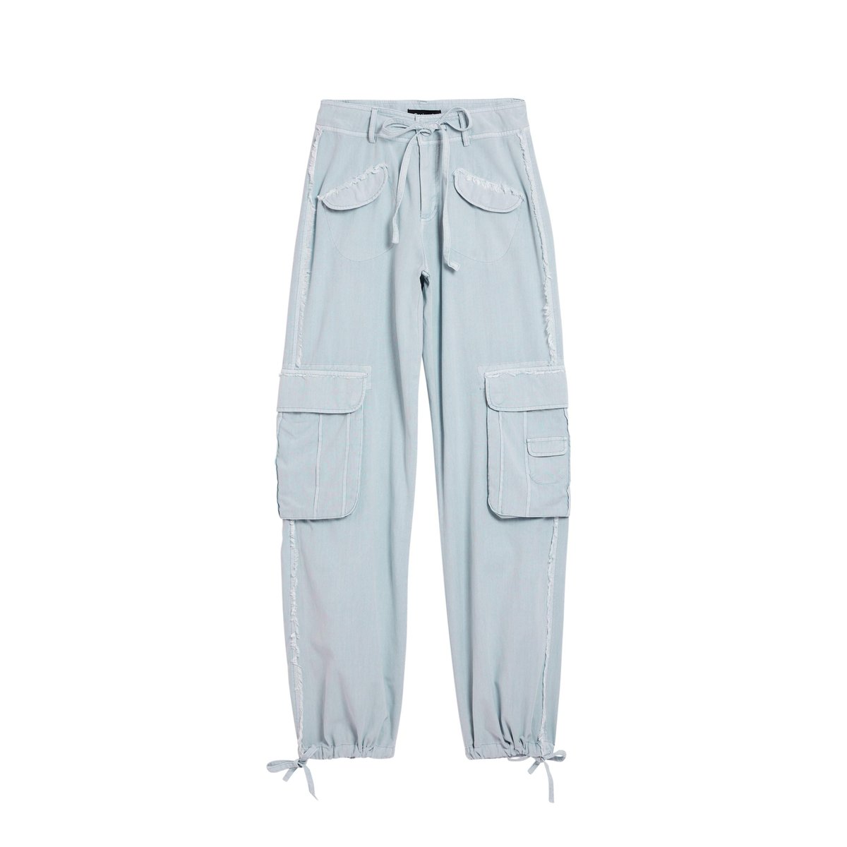 Pantalon cargo poches bleu, DESIGUAL