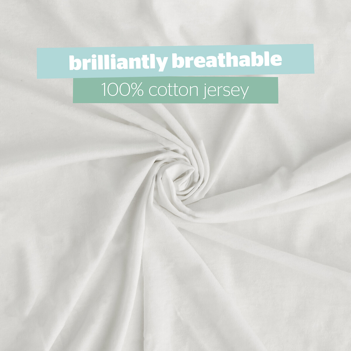 Pack of 2 Safe Nights Crib Fitted Sheets white, SILENTNIGHT
