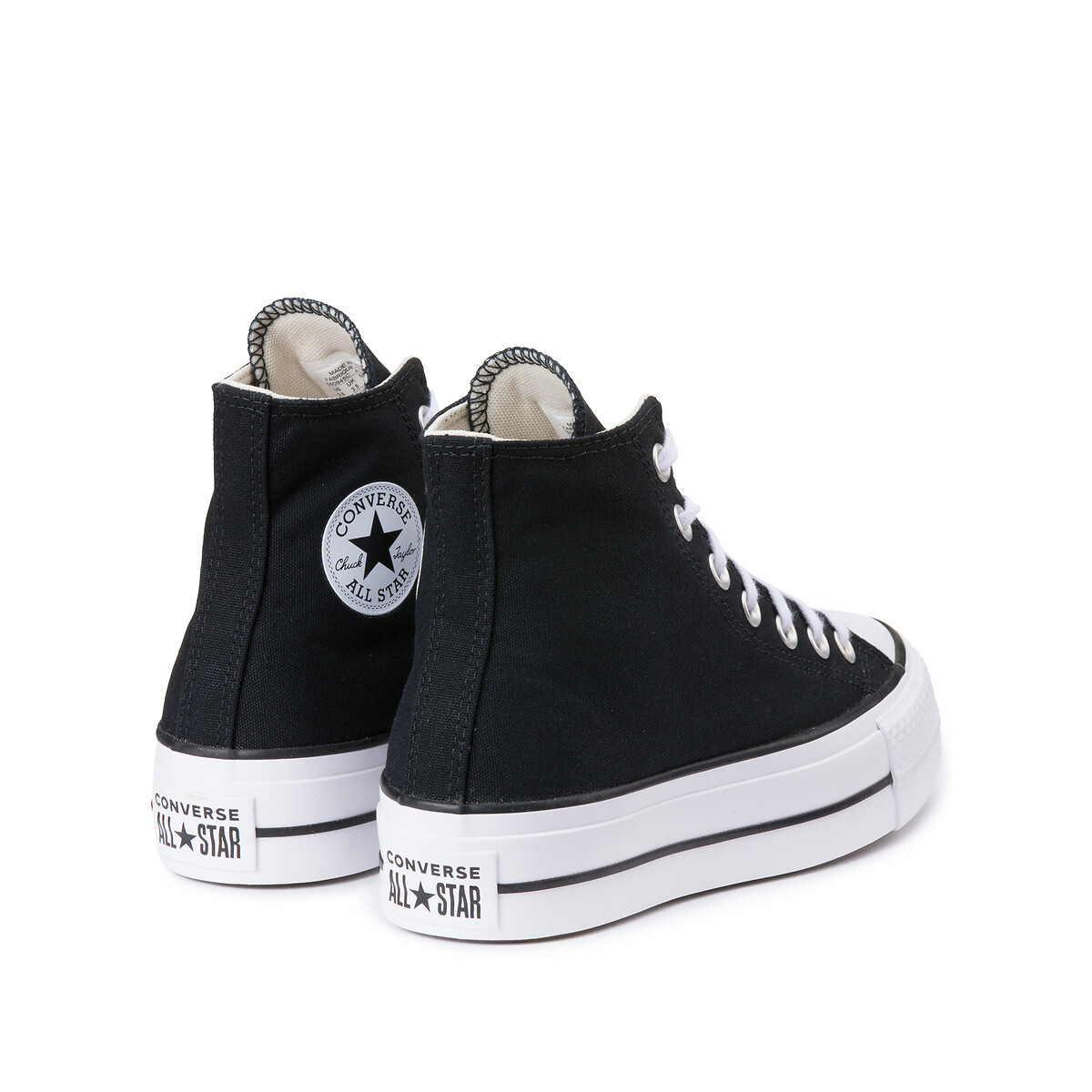Chuck Taylor All Star Lift Canvas Hi zwart, CONVERSE