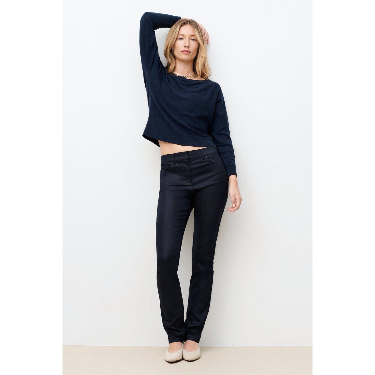 Pull Mvaleria bleu marine, CAROLL