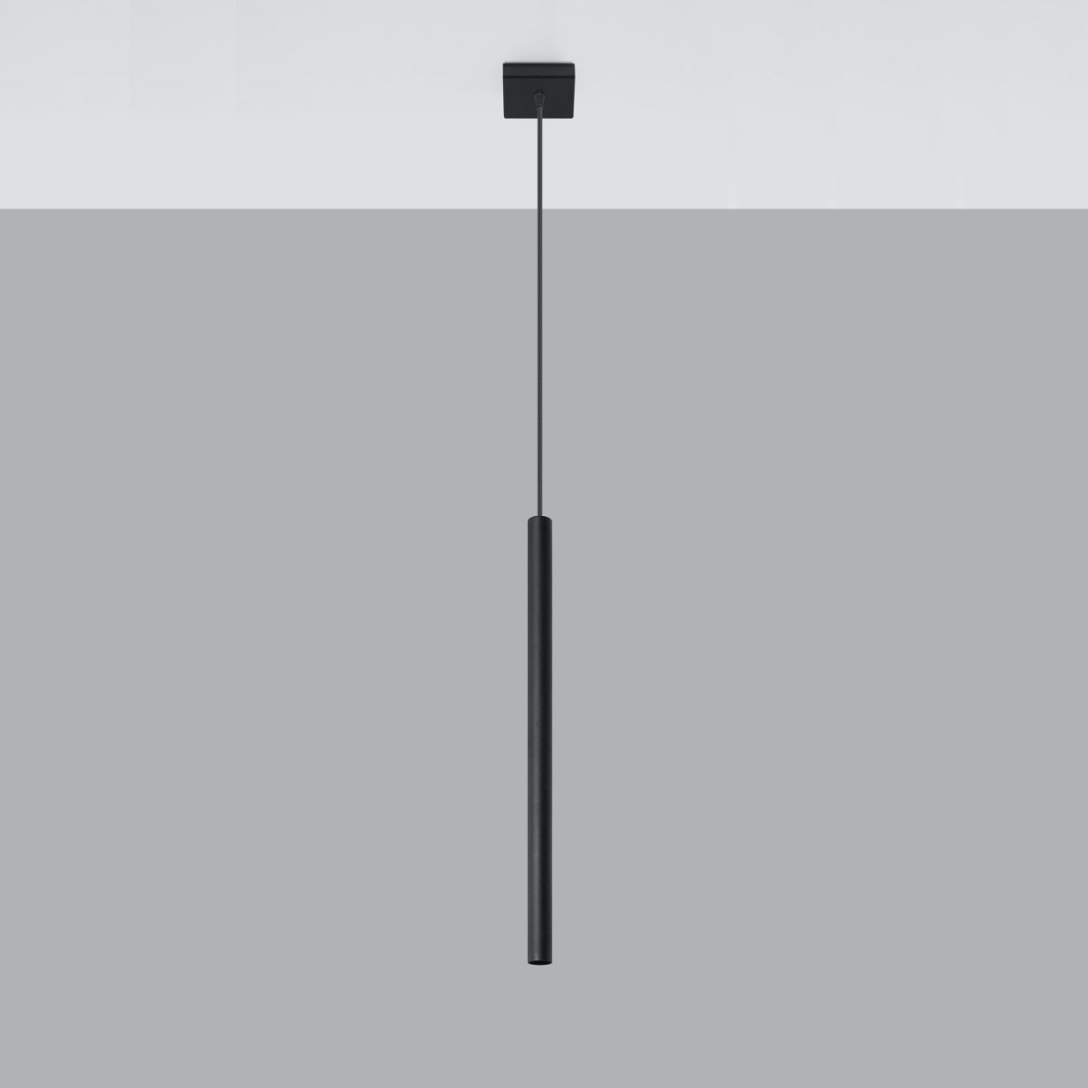 Suspension Acier Noir G9 1 Pastelo noir, EDEN