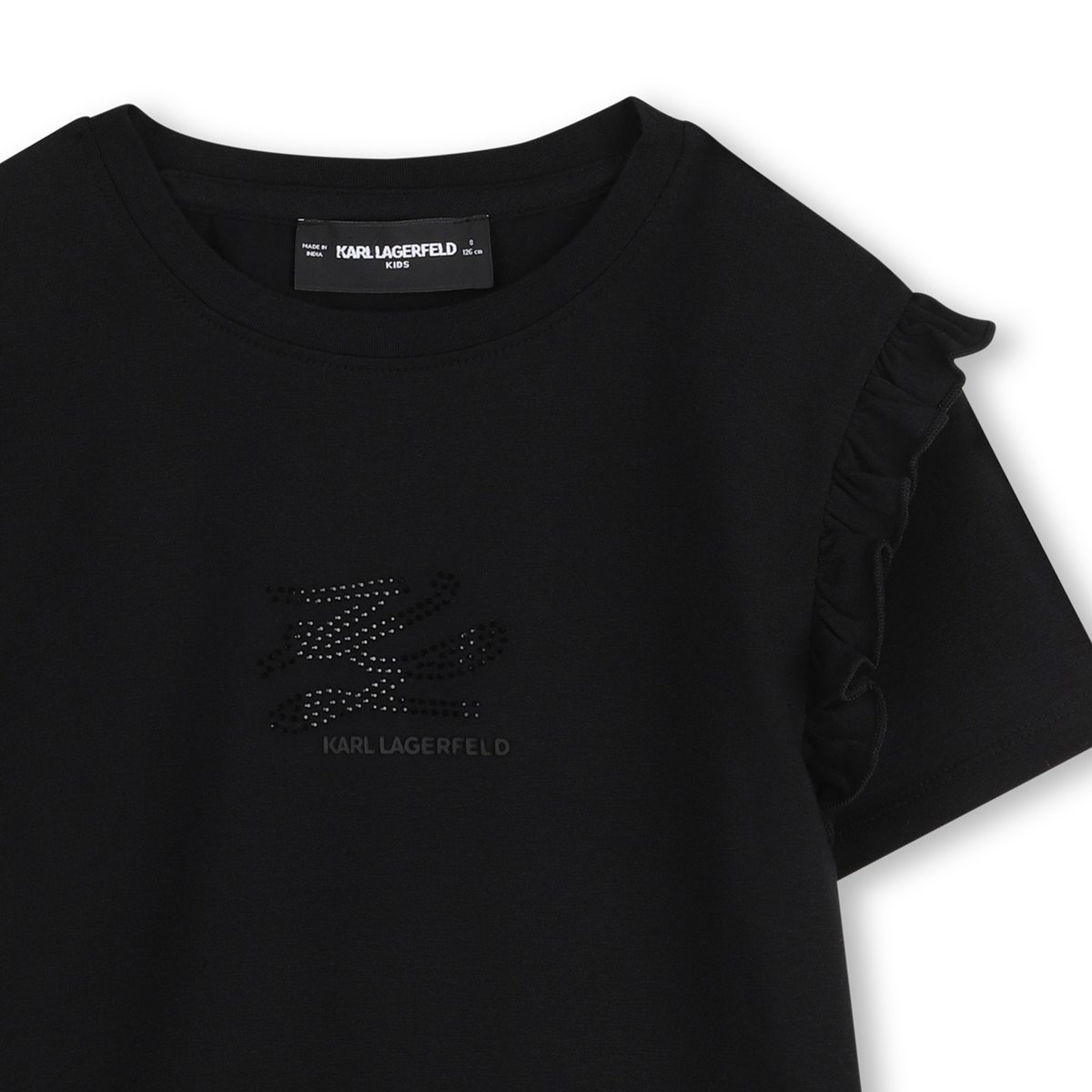 Tee-shirt manches courtes black, KARL LAGERFELD KIDS