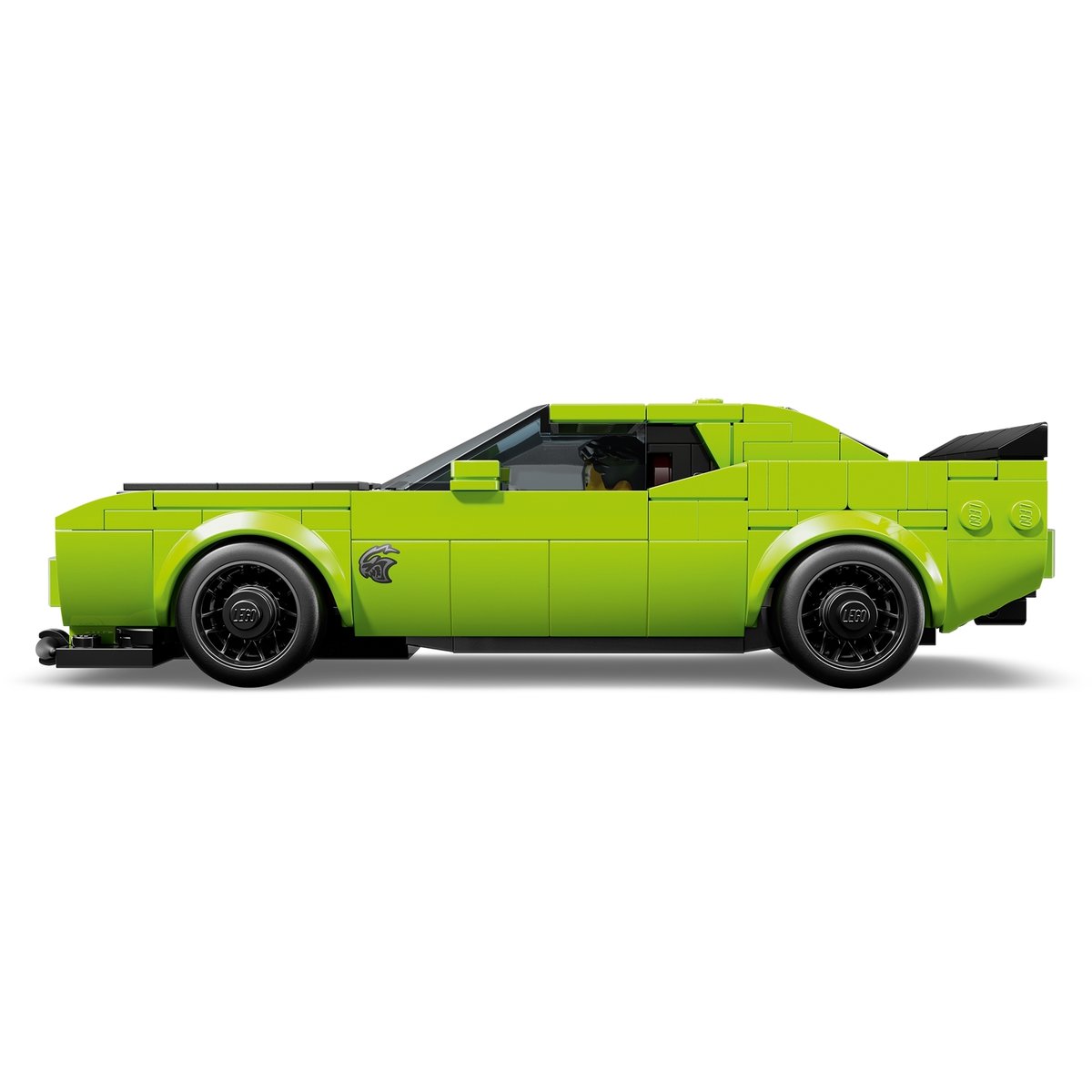Voiture de sport Dodge Challenger SRT Hellcat vert, LEGO