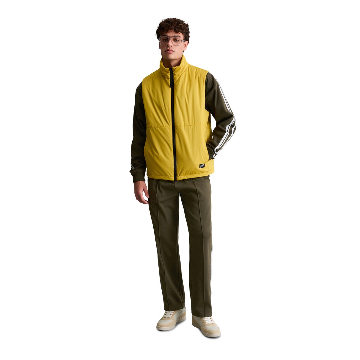 Gilet de plein air, coupe regular légèrement rembourré et déperlant jaune, MARC O’POLO DENIM