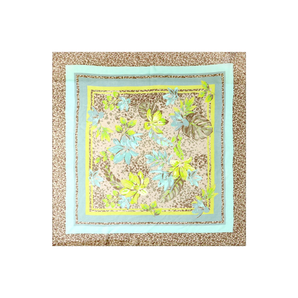 Foulard à imprimé à fleurs beige/yellow, BETTY BARCLAY