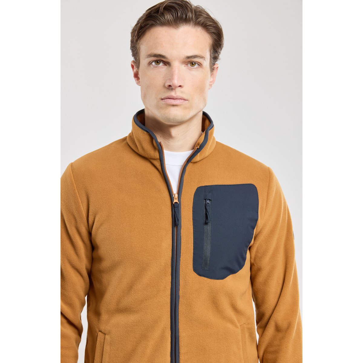 Veste polaire PAROS caramel, BERMUDES