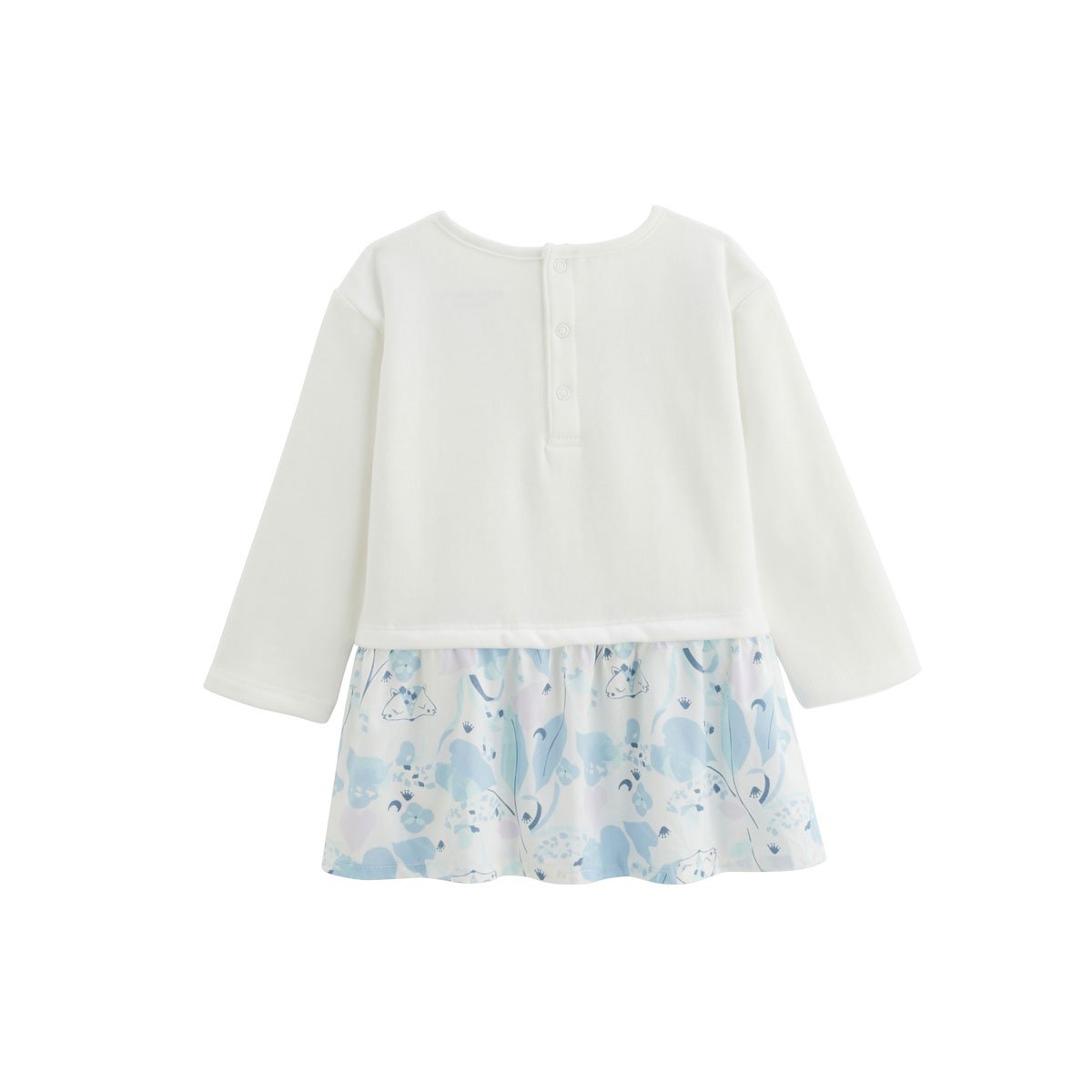 Robe enfant en molleton Polarmoon bleu, PETIT BEGUIN