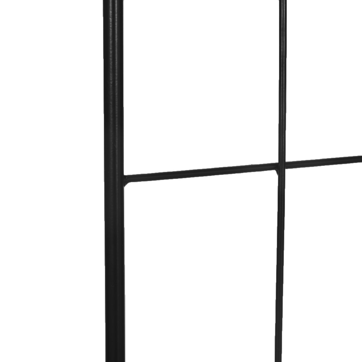 Arbor de jardin Métal Noir noir, OUTSUNNY