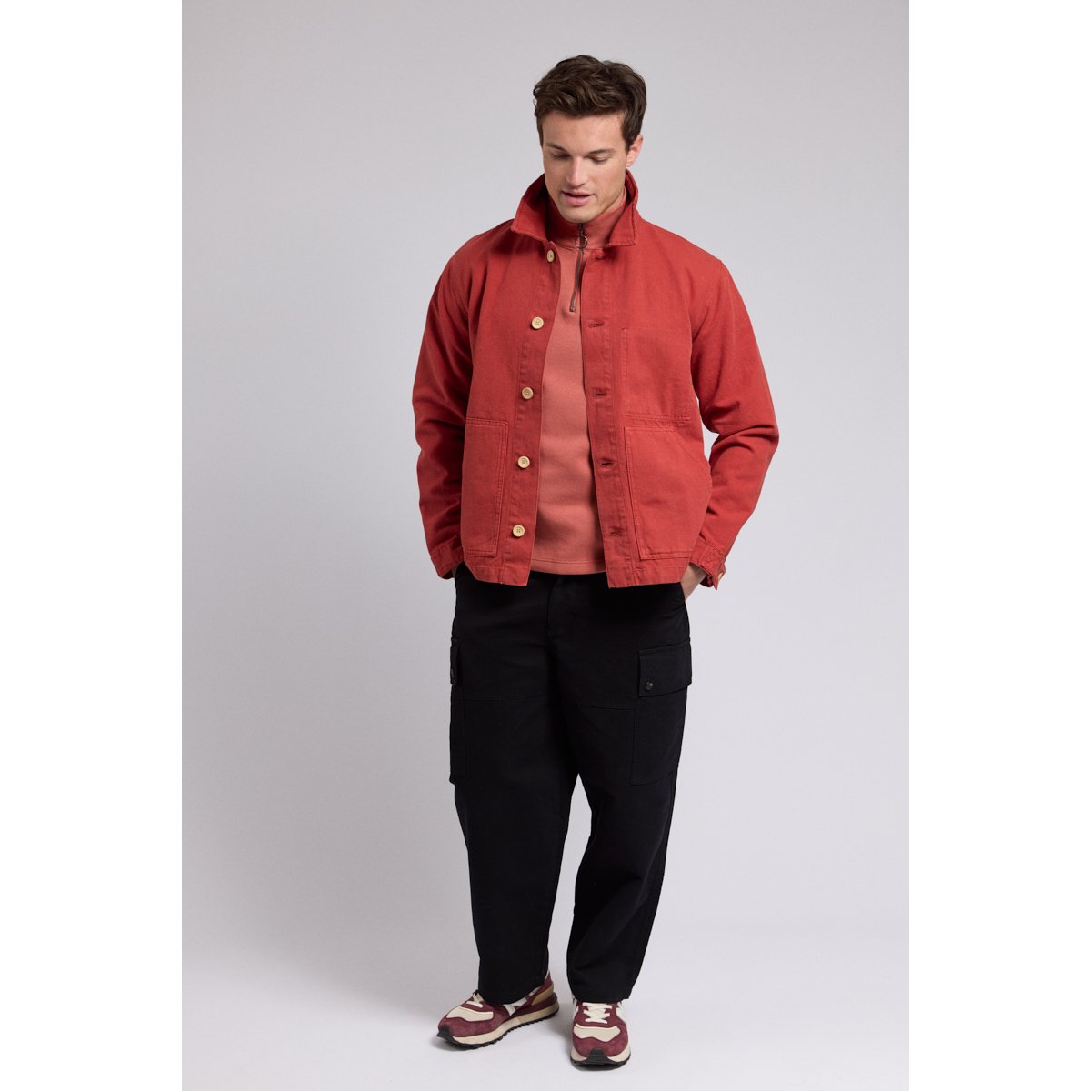 Veste pêcheur - coton ketchup, ARMOR-LUX