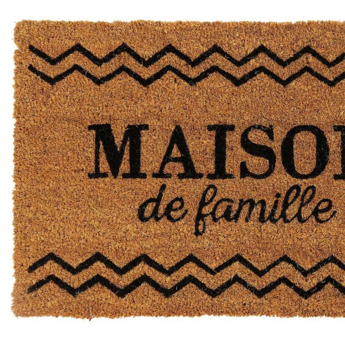 Paillasson Coco 40x60  Maison de famille marron, DECORATIE