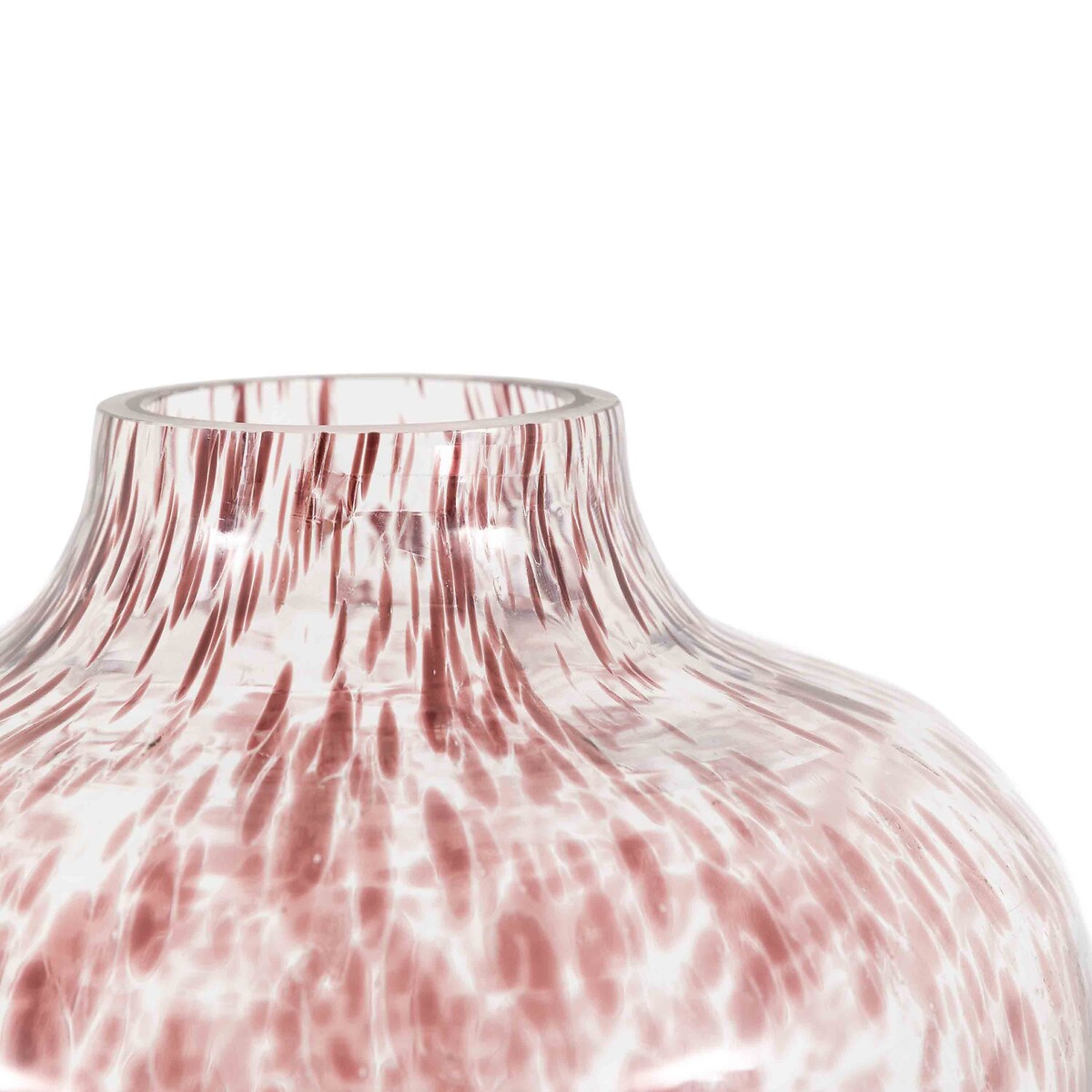 18cm Small Confetti Glass Vase brown              , ÉDITÉ