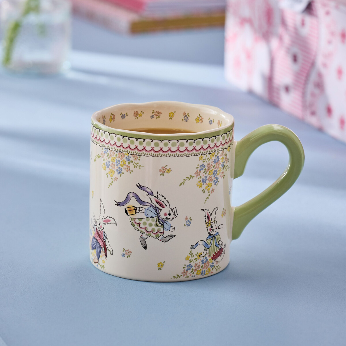 Ditsy Bunny Shortie Mug multi-coloured, CATH KIDSTON