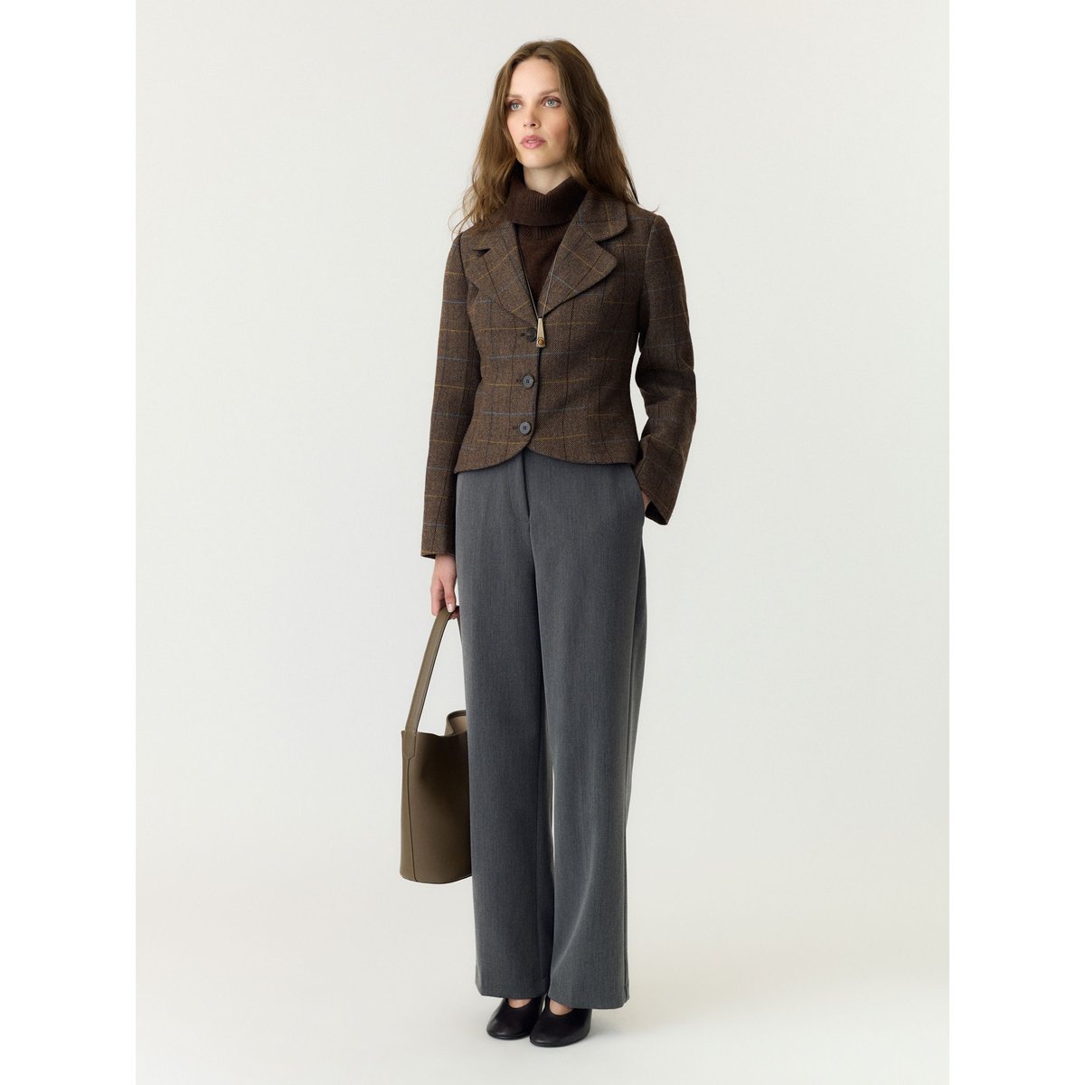 Veste chocolate brown, YAS