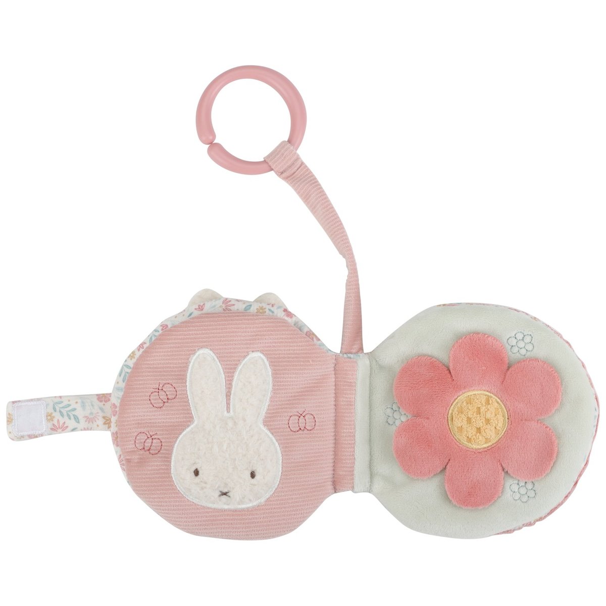 Livre d'activités pour poussette rose, beige, LITTLE DUTCH