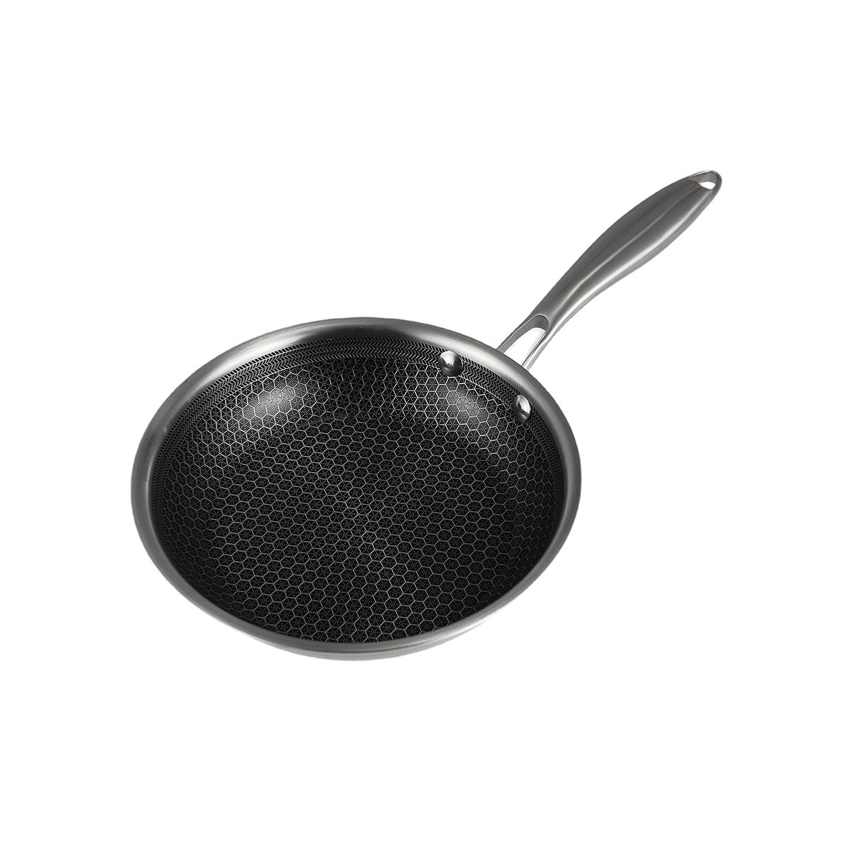 Poêle 20cm triplex - "BlackSteel" couleur unique, LAGUIOLE CUISSON