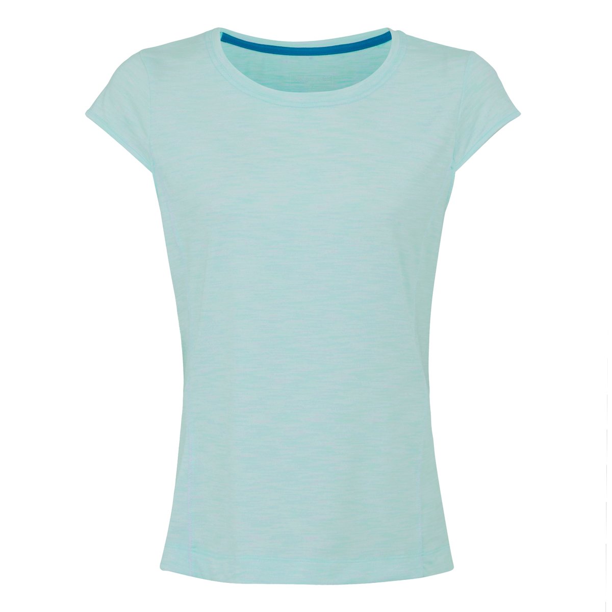 T-shirt chiné manches courtes HYPERDIMENSION turquoise, REGATTA