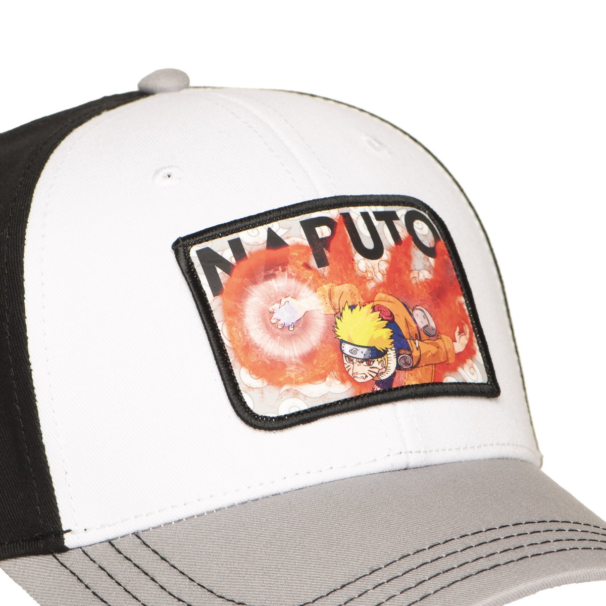 Casquette Naruto blanc/gris/noir, FREEGUN