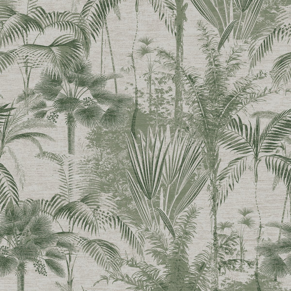 Papier peint dans la jungle vert, SUBLIME