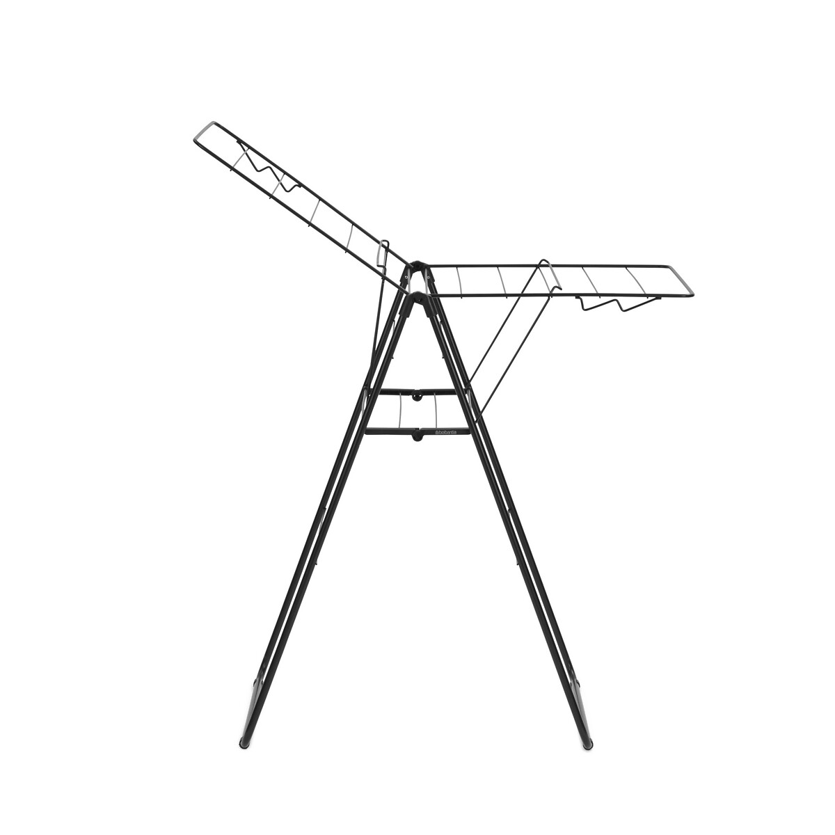 Etendoir à linge hangon 15 mètres noir mat, BRABANTIA