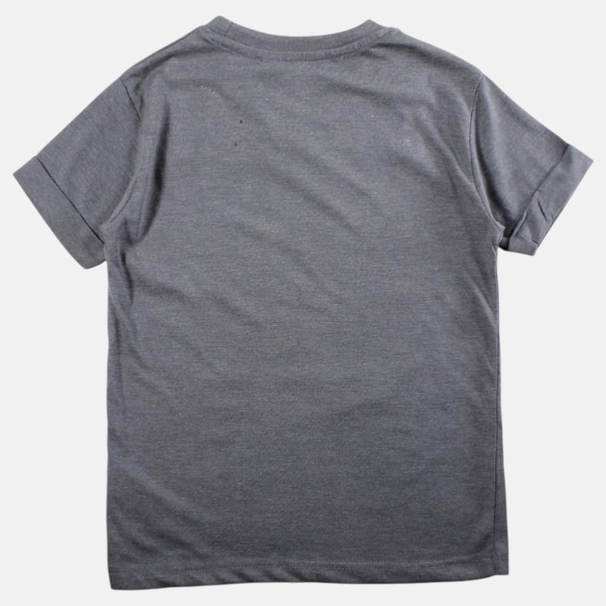 T-shirt manches courtes imprimé, col rond gris anthracite, LEE COOPER