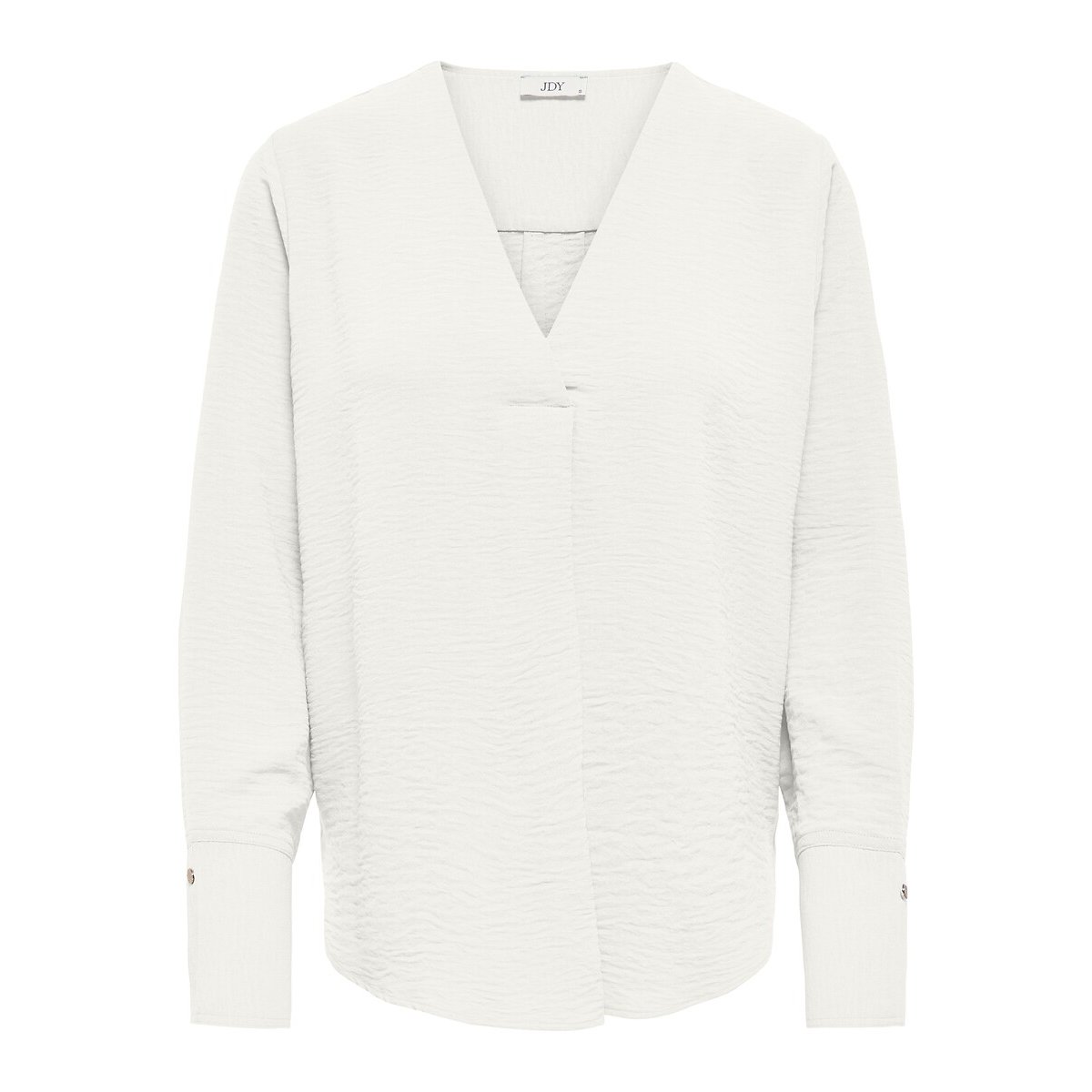 Blouse manches longues col V blanc, JDY