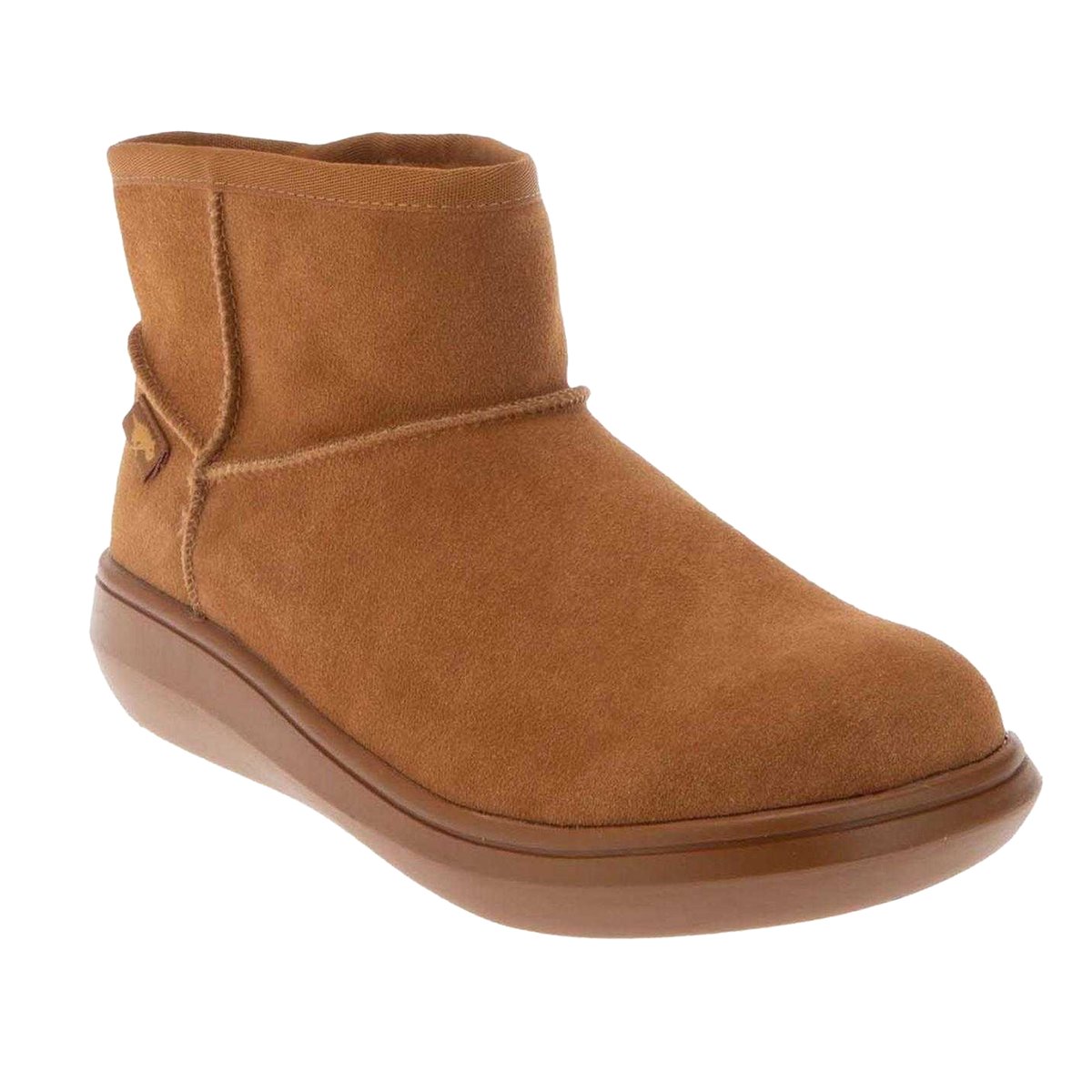 Bottines unies en daim RUSH camel, ROCKET DOG