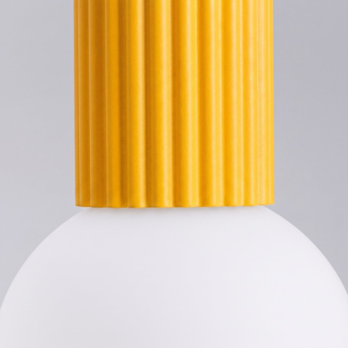 Plafonnier Aluminium Jaune G9 1 Halo jaune, EDEN