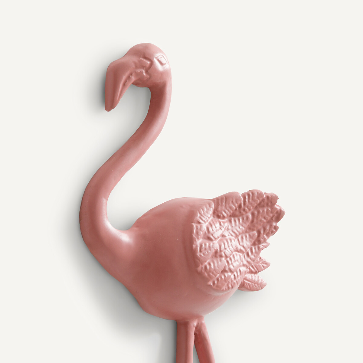 Cabide de parede em forma de flamingo cor-de-rosa, Malou rosa, AM.PM