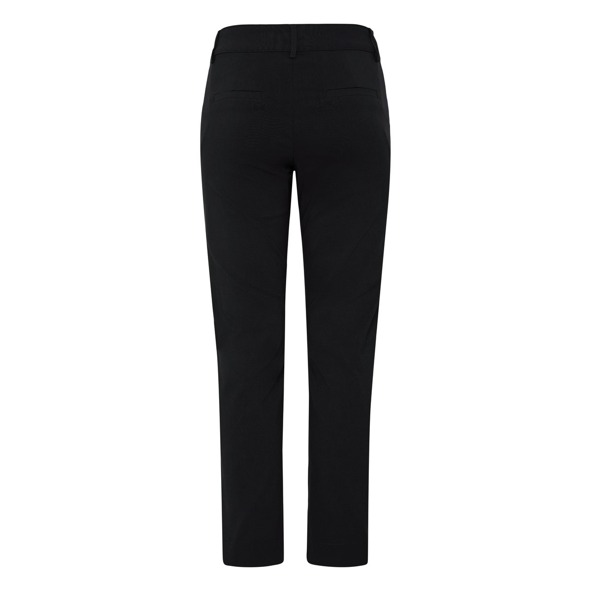 Pantalon coupe droite, longueur cheville noir, B.YOUNG