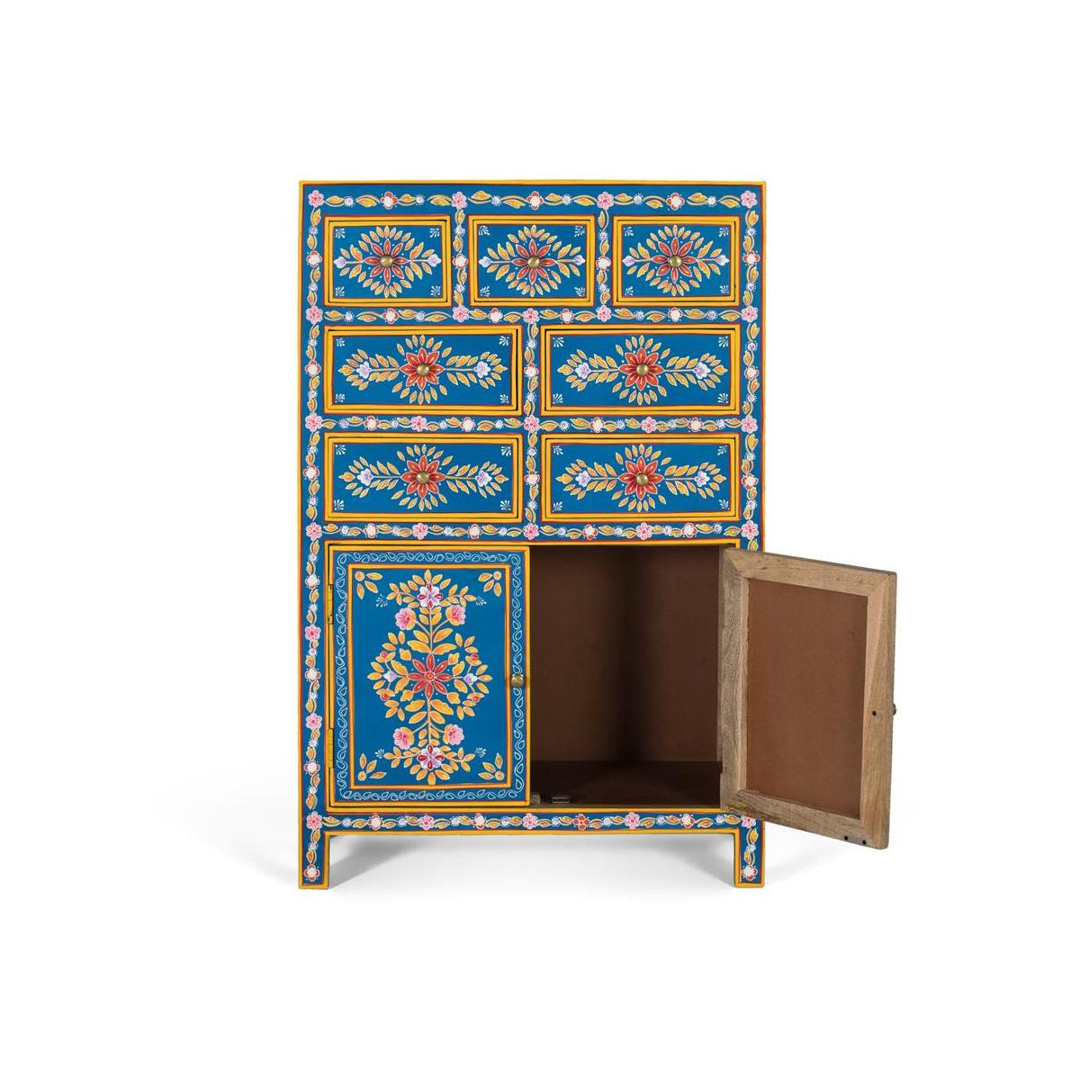 Buffet multicolore, DECORATION D’AUTREFOIS