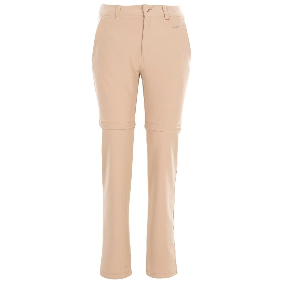 Pantalon de marche uni 2-en-1 à taille ajustable EADIE beige, TRESPASS