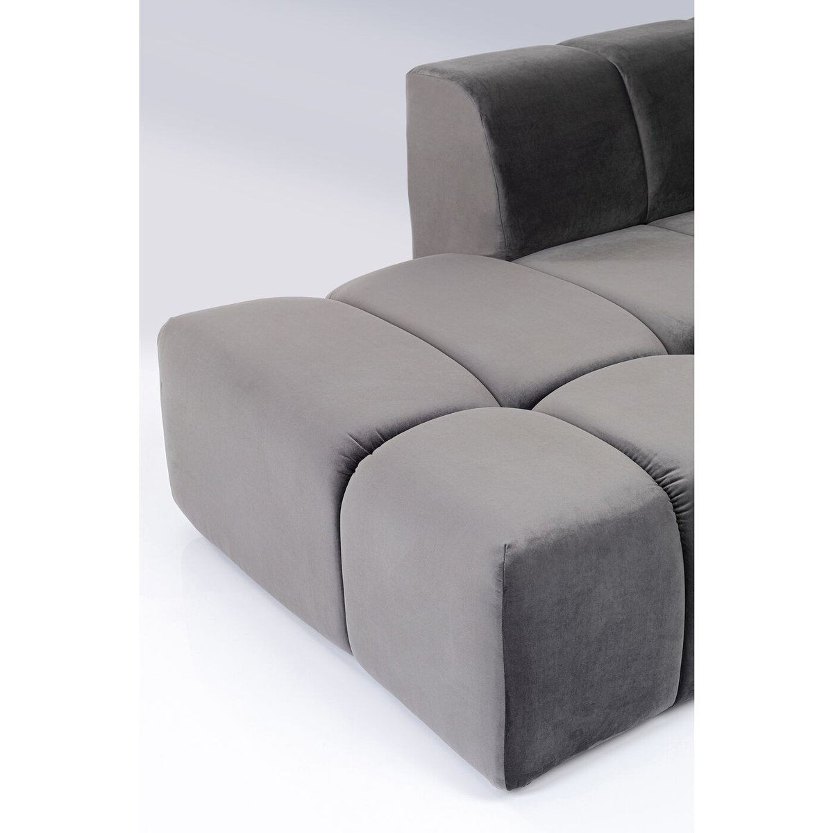 Canapé d'angle, BELAMI gris, KARE DESIGN