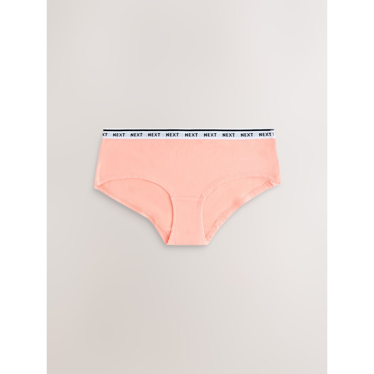 Culotte en coton à logo, lot de 10 orange/blanc, NEXT