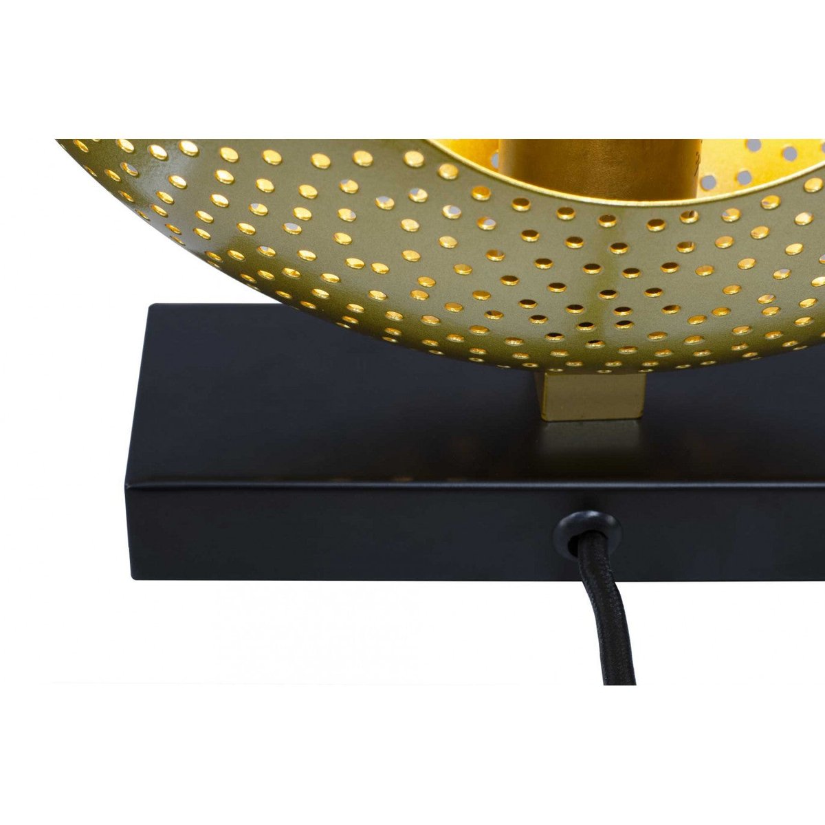 Lampe à poser en métal, ATOKA doré, C-CREATION