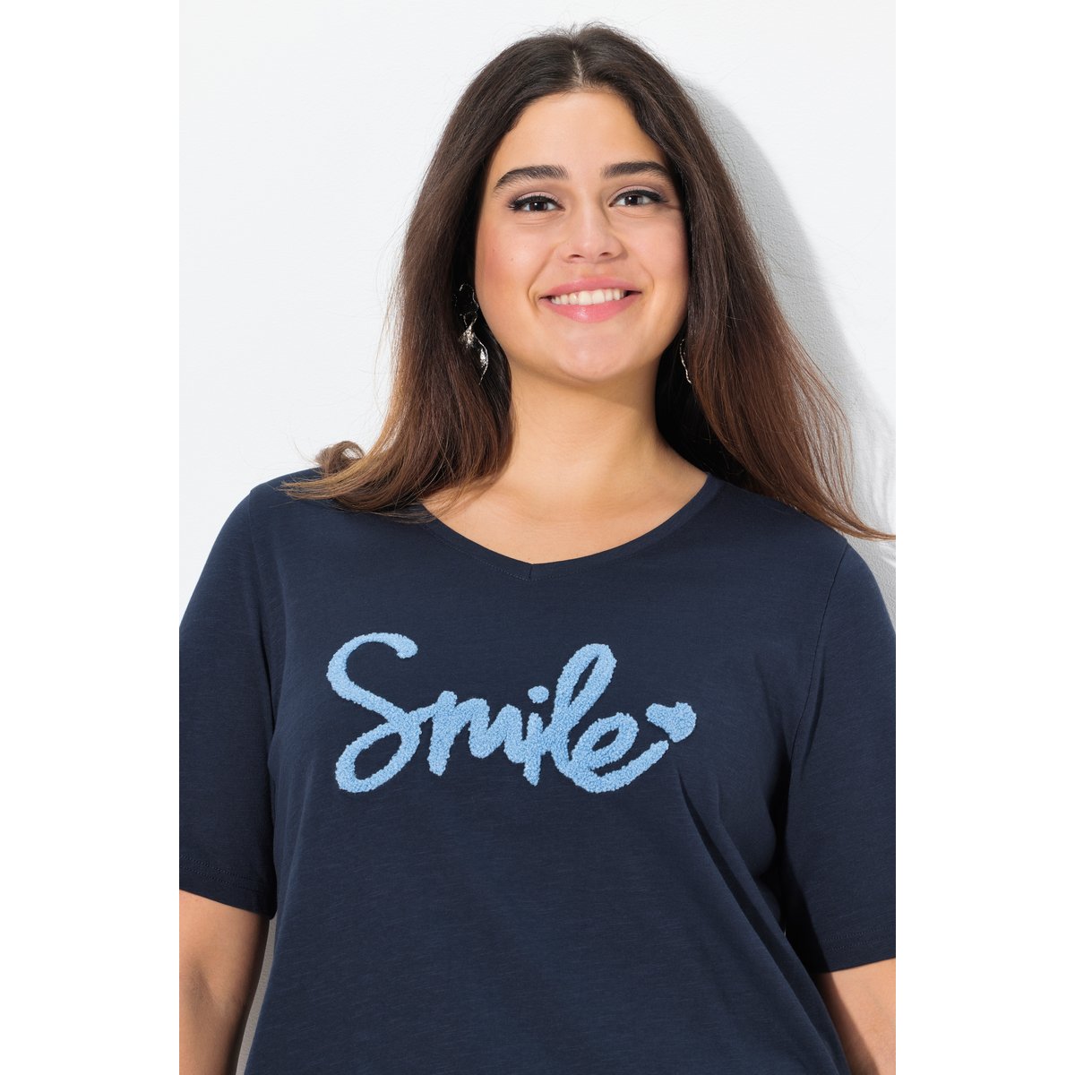 T-shirt marine, ULLA POPKEN