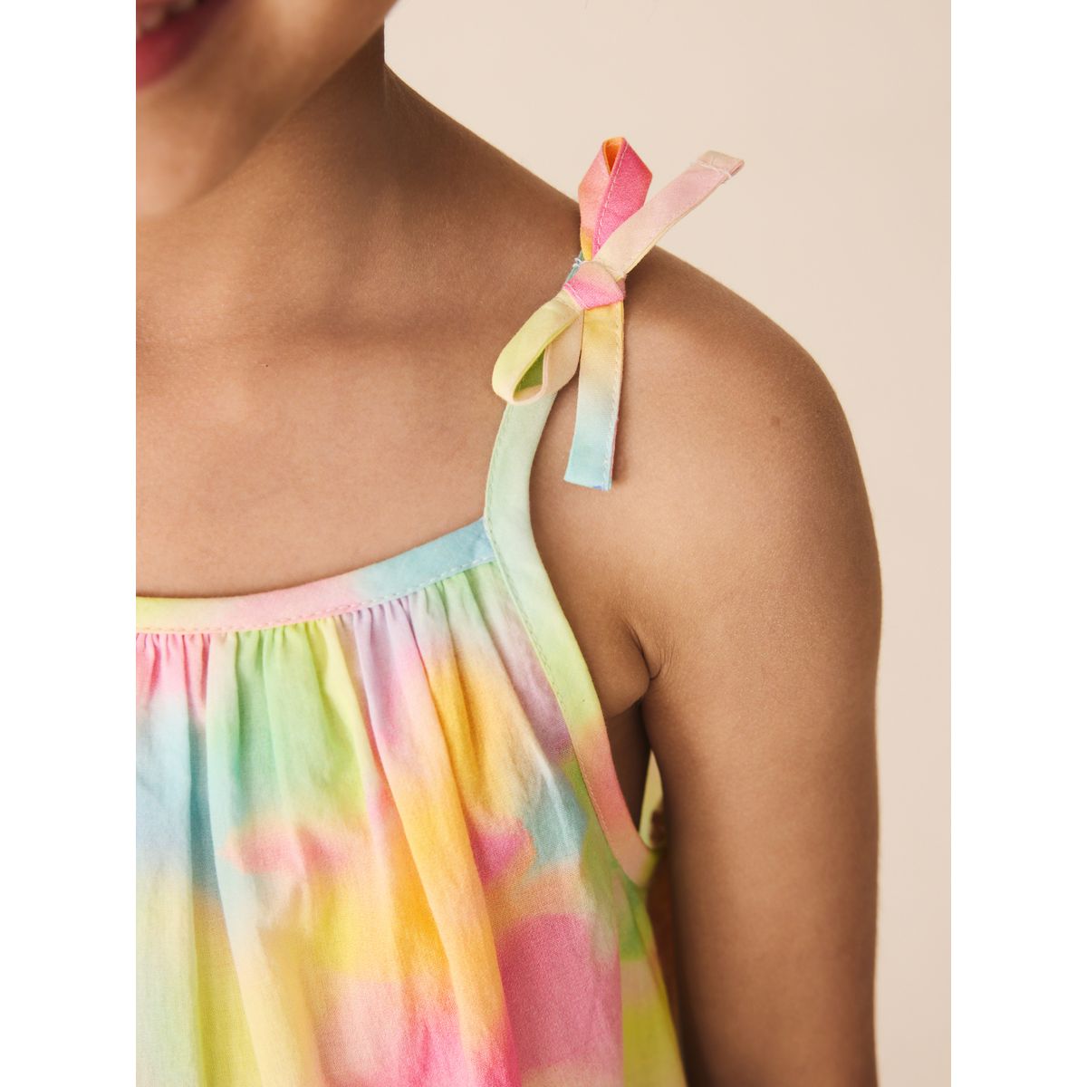 Robe à bretelles motif métavers multi-couleurs, NEXT