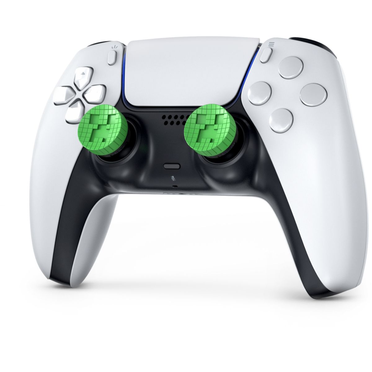Accessoire manette Minecraft Creeper PS5 Kit couleur unique, STEELSERIES