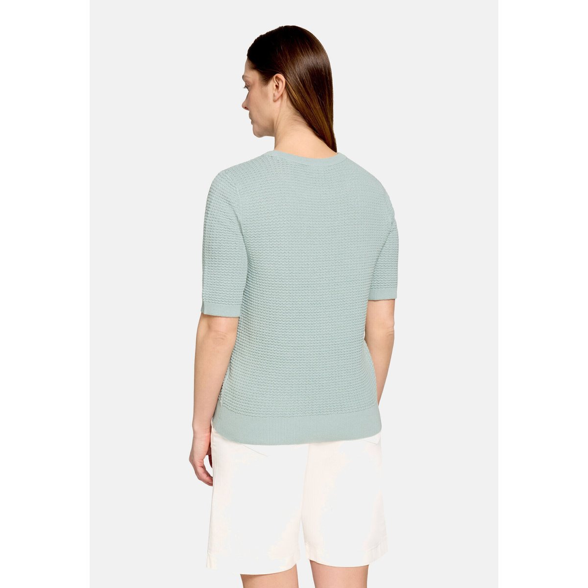Pull-over en maille avec structure gray mist, BETTY BARCLAY