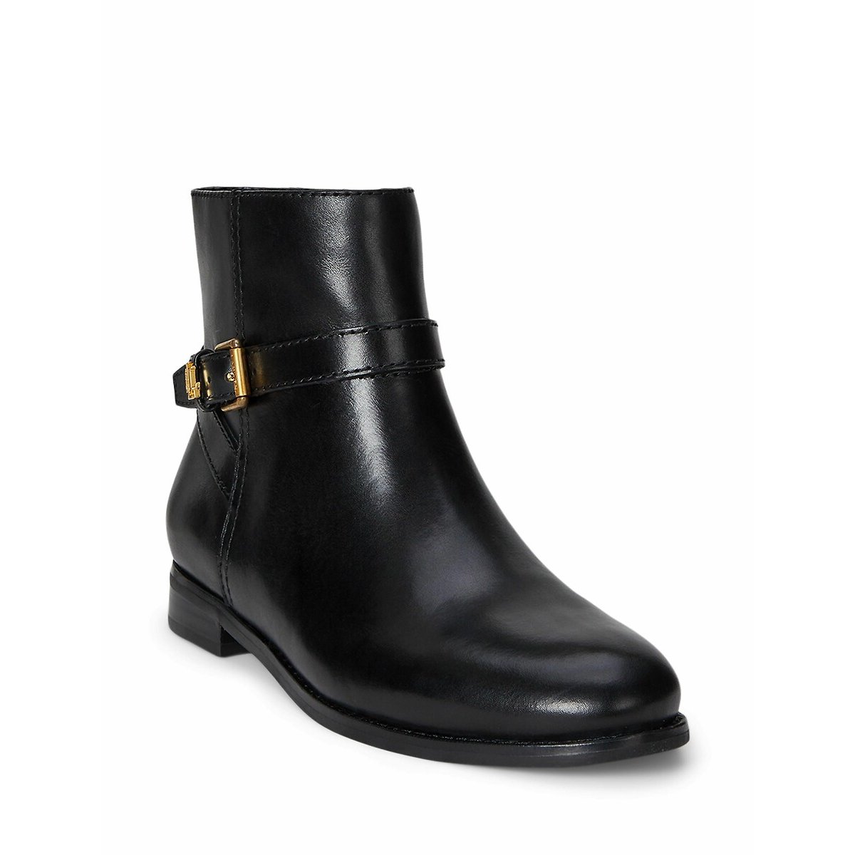 Brooke Ankle Boots in Smooth Leather black, LAUREN RALPH LAUREN