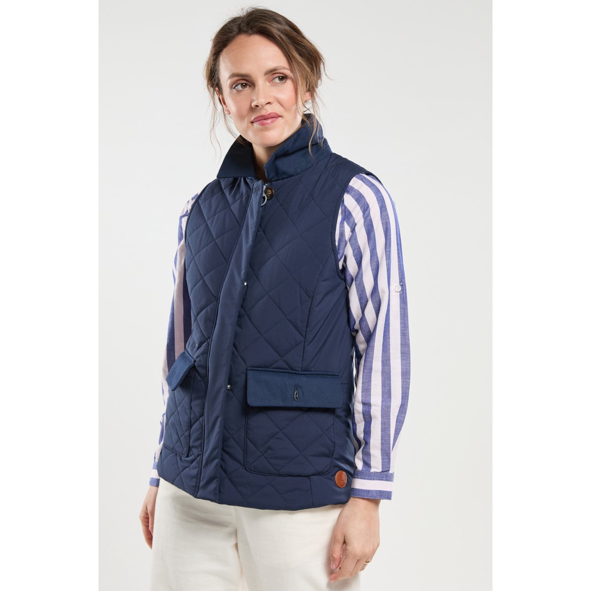 Veste sans manche BACCARAT marine, BERMUDES