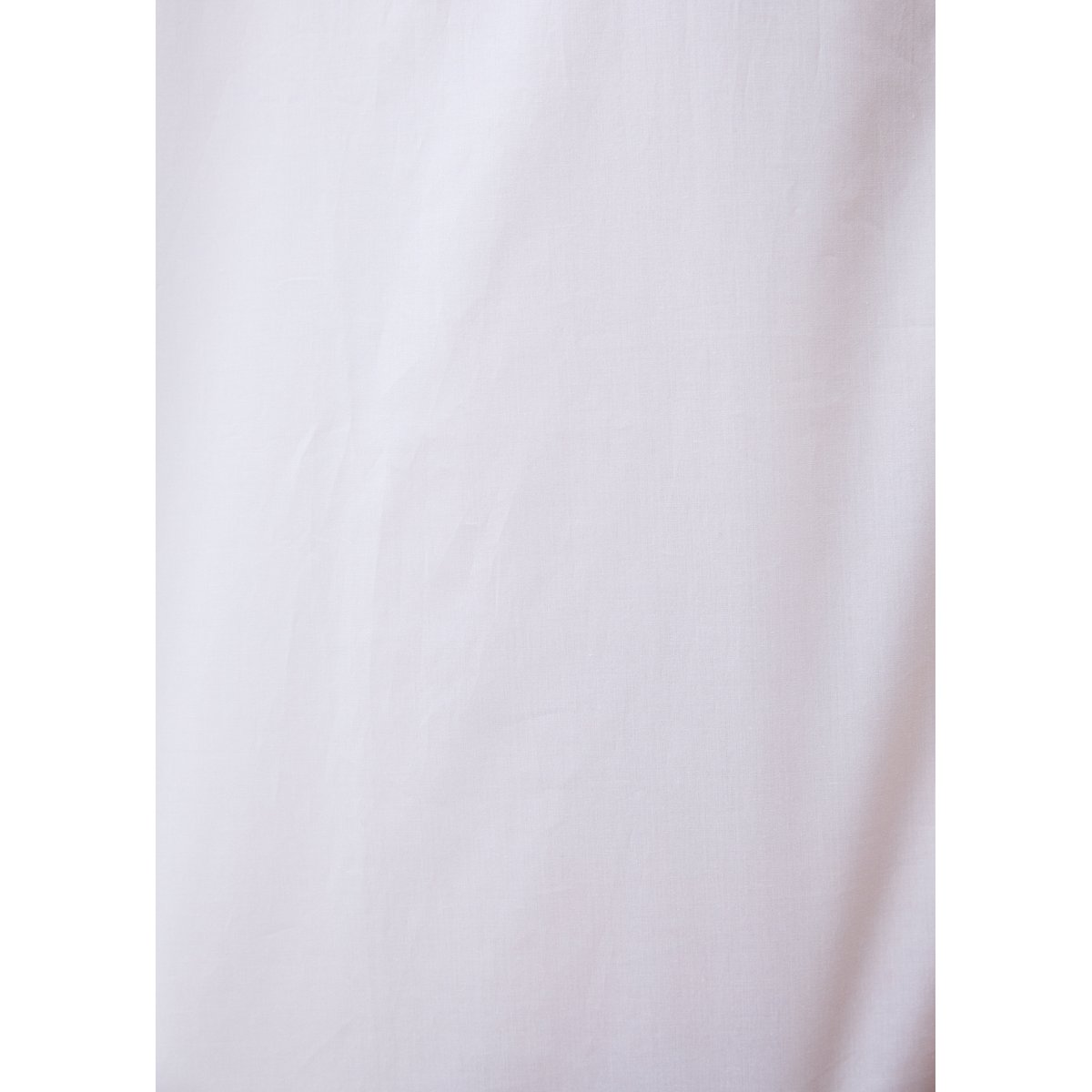 Chemise manches 3/4 en popeline de coton blanc, HUMILITY
