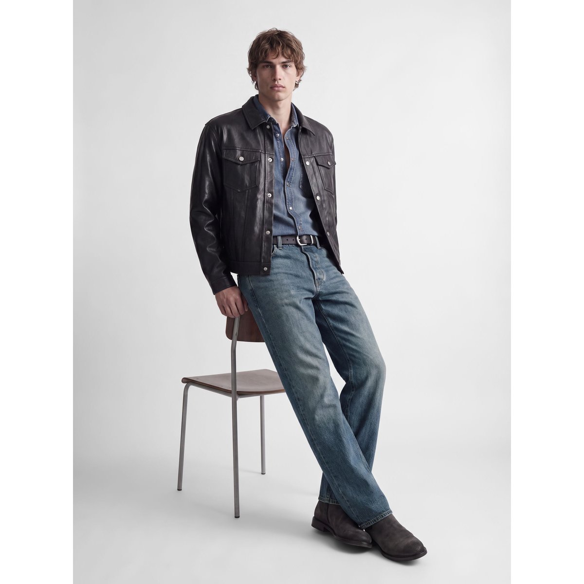 Jean Coupe Droite blue denim, JACK & JONES